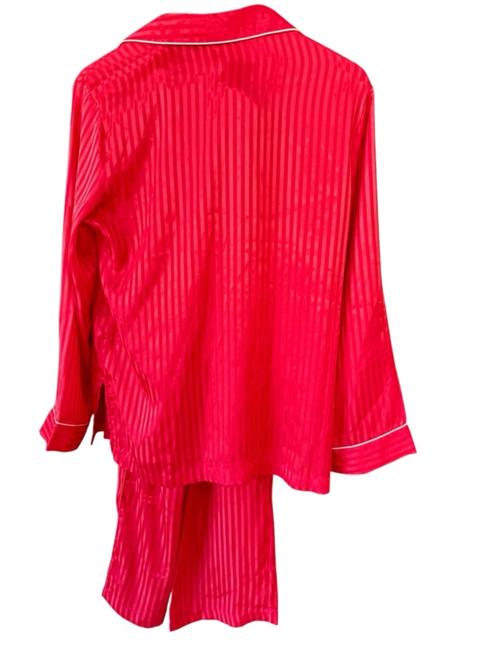 Victoria’s Secret red satin striped pajama set after hours collection EUC - Picture 5 of 10